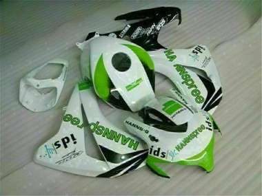 2008-2011 Green White CBR1000RR Motorcycle Fairing
