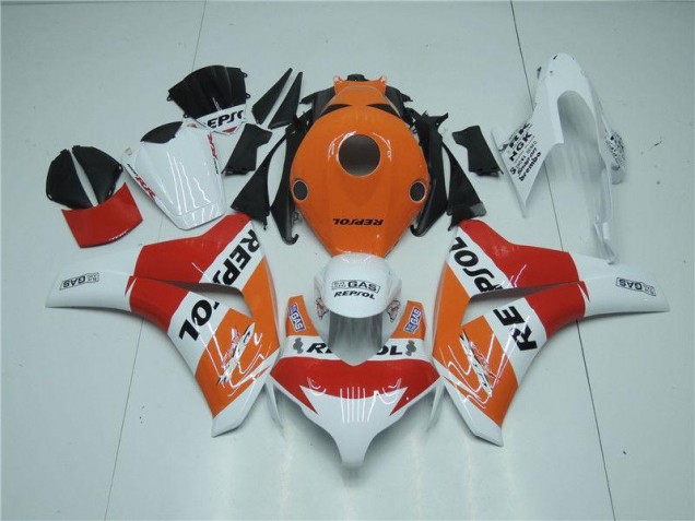 2008-2011 Orange White Red Repsol CBR1000RR Motorcycle Fairings 2008-2011 Orange White Red Repsol CBR1000RR Motorcycle Fairings