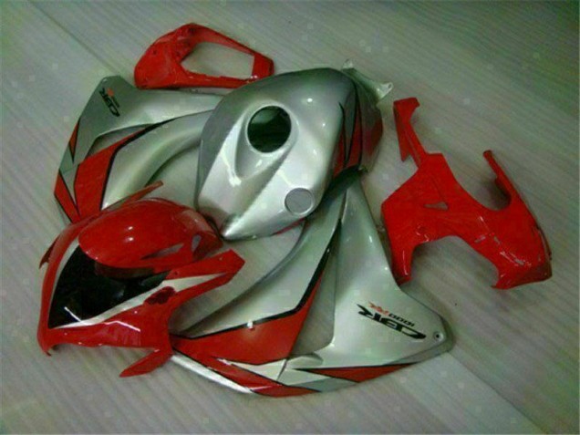2008-2011 Red Silver CBR1000RR Motorcycle Fairings 2008-2011 Red Silver CBR1000RR Motorcycle Fairings