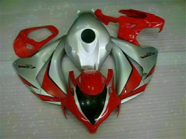 2008-2011 Red Silver CBR1000RR Motorcycle Fairings 2008-2011 Red Silver CBR1000RR Motorcycle Fairings