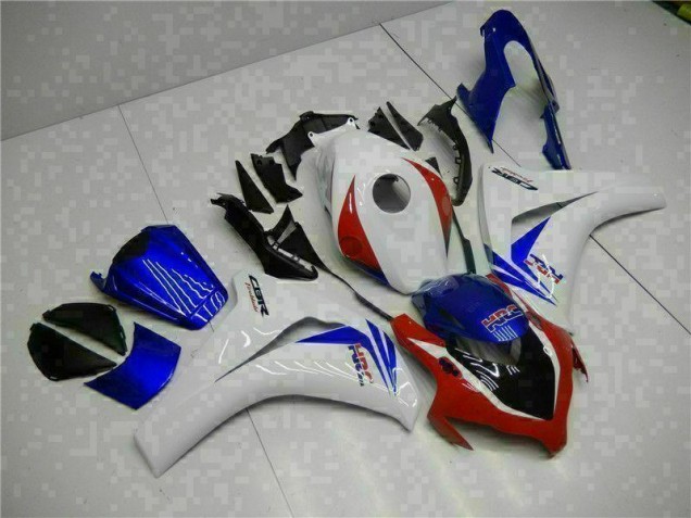 2008-2011 White Blue CBR1000RR Motorcycle Fairings 2008-2011 White Blue CBR1000RR Motorcycle Fairings