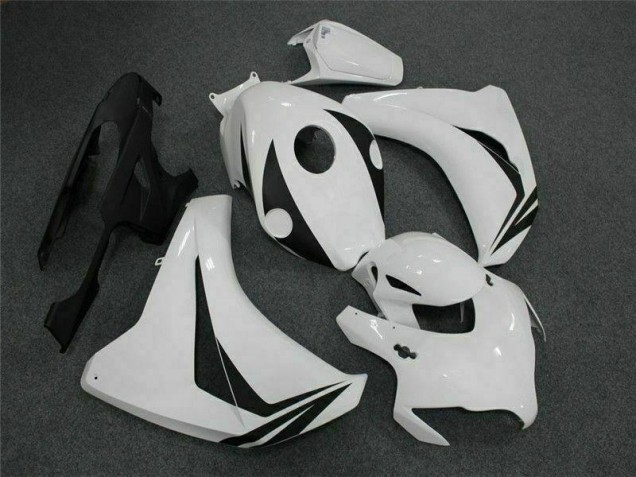 2008-2011 White CBR1000RR Motorcycle Fairing Kits & Plastic