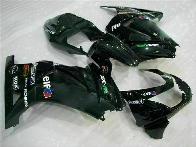 2008-2012 Black EX250 Full Motorcycle Fairing Kits 2008-2012 Black EX250 Full Motorcycle Fairing Kits