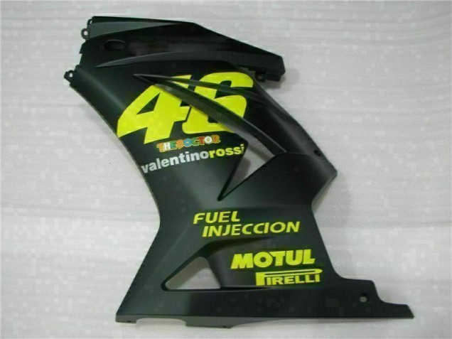 2008-2012 Black Yellow 46 EX250 Motorcycle Fairings 2008-2012 Black Yellow 46 EX250 Motorcycle Fairings