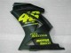 2008-2012 Black Yellow 46 EX250 Motorcycle Fairings 2008-2012 Black Yellow 46 EX250 Motorcycle Fairings