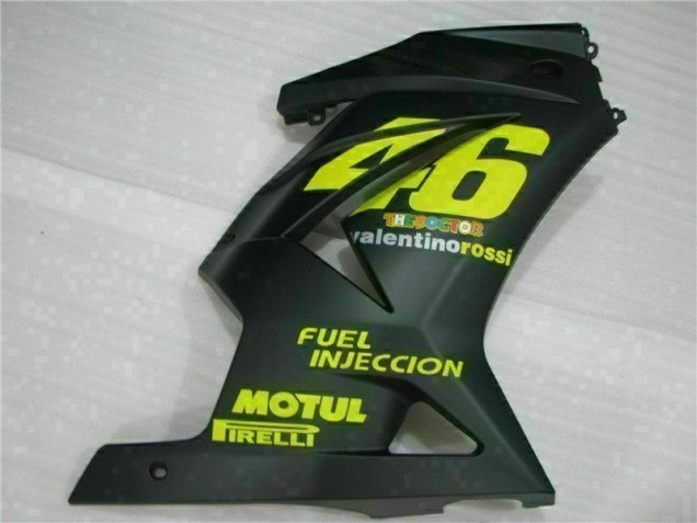 2008-2012 Black Yellow 46 EX250 Motorcycle Fairings 2008-2012 Black Yellow 46 EX250 Motorcycle Fairings