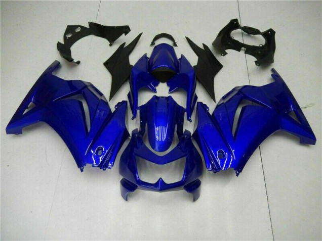 2008-2012 Glossy Blue EX250 Motorcycle Fairings 2008-2012 Glossy Blue EX250 Motorcycle Fairings