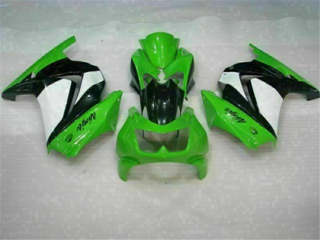 2008-2012 Green Black Ninja EX250 Full Motorcycle Fairing Kits 2008-2012 Green Black Ninja EX250 Full Motorcycle Fairing Kits