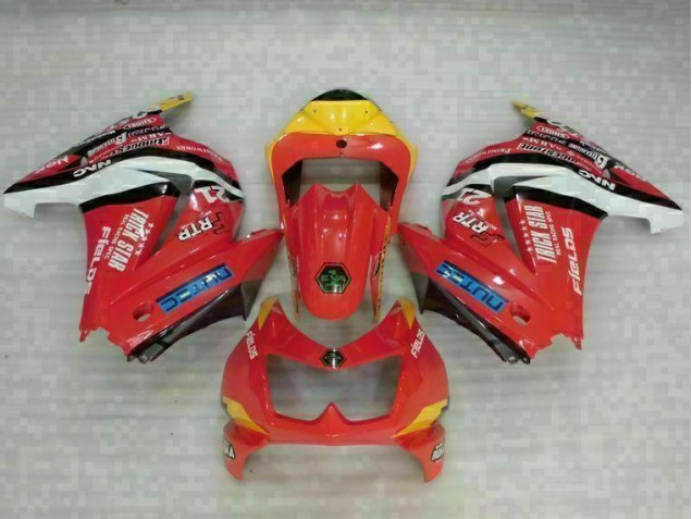 2008-2012 Red Yellow EX250 Motorcycle Fairings 2008-2012 Red Yellow EX250 Motorcycle Fairings
