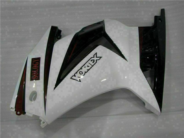 2008-2012 White Black EX250 Motorcycle Fairings