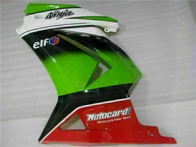 2008-2012 White Green Black Ninja EX250 Motorcycle Fairings 2008-2012 White Green Black Ninja EX250 Motorcycle Fairings