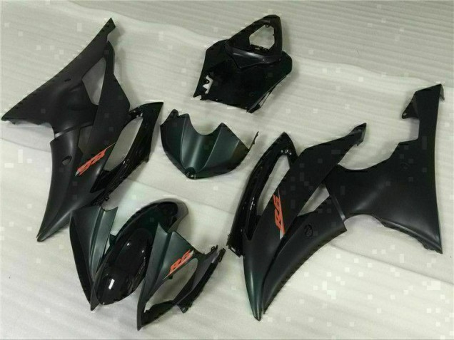 2008-2016 Black YZF R6 Motorcycle Fairing Kits & Plastic 2008-2016 Black YZF R6 Motorcycle Fairing Kits & Plastic