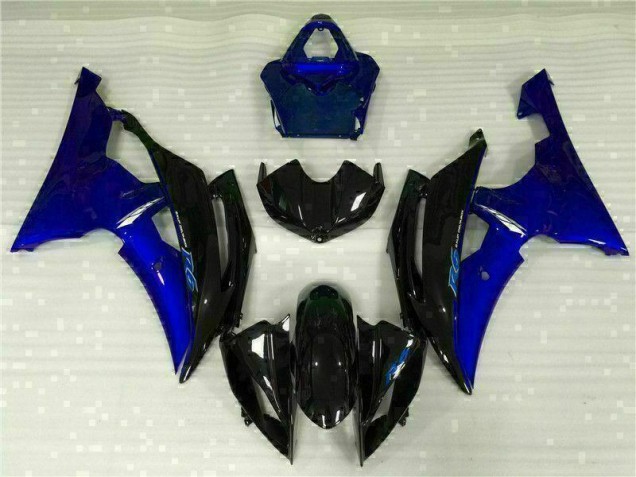 2008-2016 Blue Black YZF R6 Motorcycle Bodywork 2008-2016 Blue Black YZF R6 Motorcycle Bodywork
