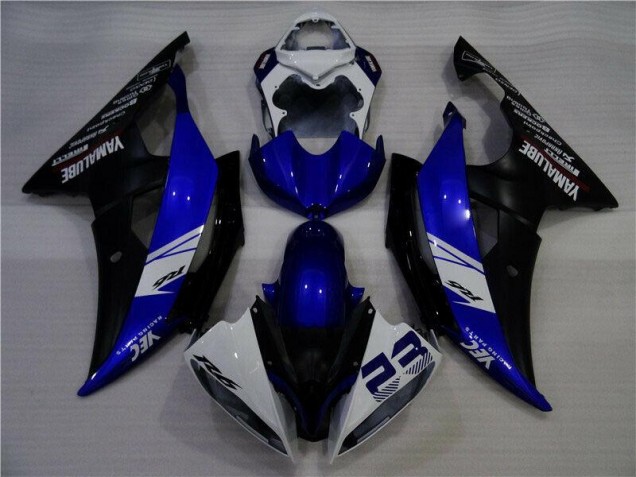 2008-2016 Blue White Black YEC 23 YZF R6 Motorcycle Fairings 2008-2016 Blue White Black YEC 23 YZF R6 Motorcycle Fairings