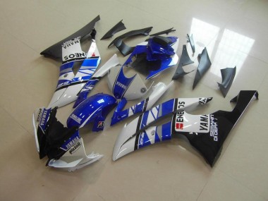 2008-2016 Blue White Blue White ENEOS YZF R6 Motorcycle Fairings