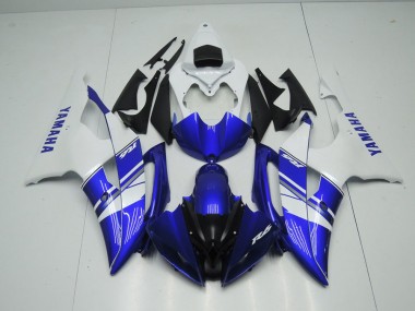 2008-2016 Blue White OEM Style YZF R6 Motorcycle Fairings