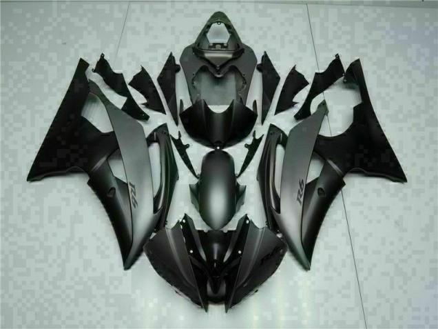 2008-2016 Grey Black YZF R6 Motorcycle Fairing 2008-2016 Grey Black YZF R6 Motorcycle Fairing
