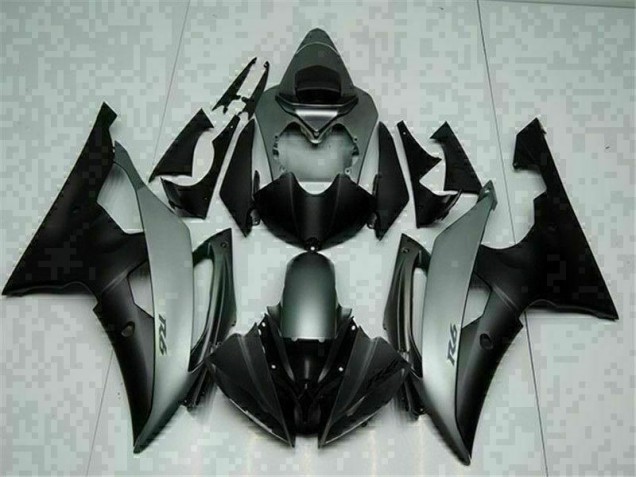 2008-2016 Grey Black YZF R6 Motorcycle Fairings 2008-2016 Grey Black YZF R6 Motorcycle Fairings