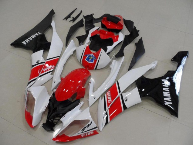 2008-2016 Red White Black YZF R6 Motorcycle Fairing Kits