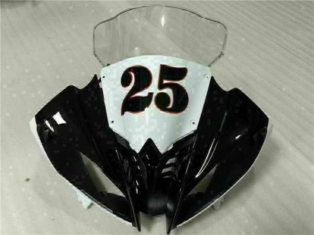2008-2016 White Black YZF R6 Motorcycle Fairing Kits 2008-2016 White Black YZF R6 Motorcycle Fairing Kits