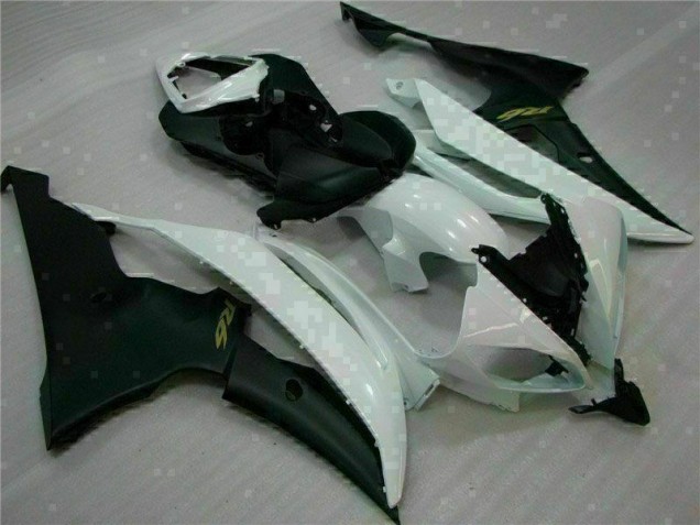 2008-2016 White Black YZF R6 Motorcycle Fairing 2008-2016 White Black YZF R6 Motorcycle Fairing