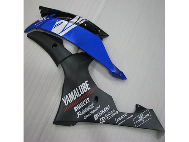 2008-2016 White Blue Black YZF R6 Motorcycle Fairings 2008-2016 White Blue Black YZF R6 Motorcycle Fairings