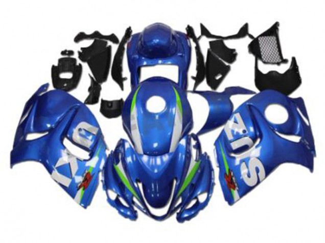 2008-2019 Blue White GSXR 1300 Hayabusa Motorcycle Fairings 2008-2019 Blue White GSXR 1300 Hayabusa Motorcycle Fairings