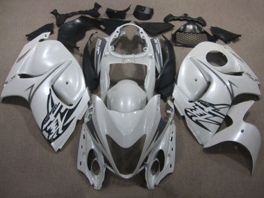 2008-2019 White Black GSXR 1300 Hayabusa Motorcycle Fairing