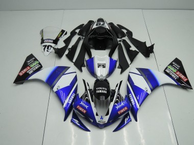 2009-2011 Blue Black Sterilgarda YZF R1 Motorcycle Fairings