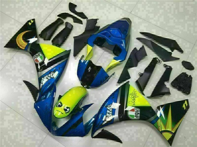 2009-2011 Blue YZF R1 Motorcycle Fairings 2009-2011 Blue YZF R1 Motorcycle Fairings