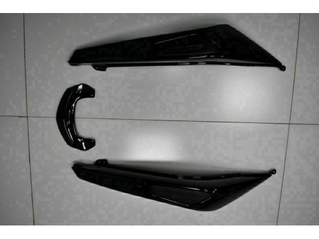 2009-2011 Glossy Black EX650 Motorcycle Fairings 2009-2011 Glossy Black EX650 Motorcycle Fairings