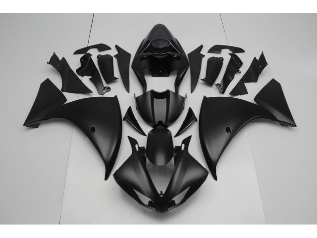2009-2011 Matte Black YZF R1 Motorcycle Fairings 2009-2011 Matte Black YZF R1 Motorcycle Fairings