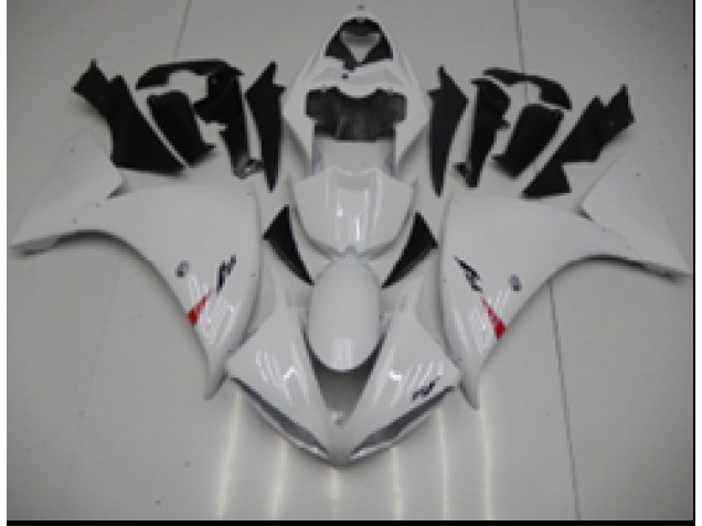 2009-2011 White YZF R1 Motorcycle Fairings 2009-2011 White YZF R1 Motorcycle Fairings