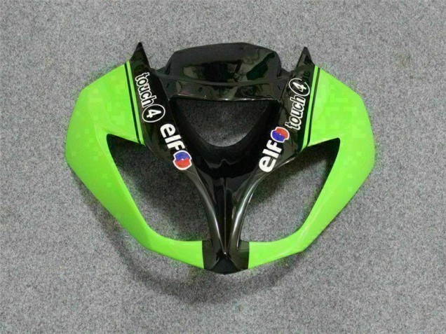 2009-2012 Black Green 3M Touch4 ZX6R Motorcycle Fairings 2009-2012 Black Green 3M Touch4 ZX6R Motorcycle Fairings