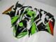 2009-2012 Black Green Red ZX6R Motorcycle Fairings 2009-2012 Black Green Red ZX6R Motorcycle Fairings