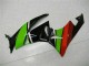 2009-2012 Black Green Red ZX6R Motorcycle Fairings 2009-2012 Black Green Red ZX6R Motorcycle Fairings
