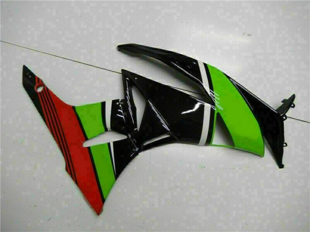 2009-2012 Black Green Red ZX6R Motorcycle Fairings 2009-2012 Black Green Red ZX6R Motorcycle Fairings