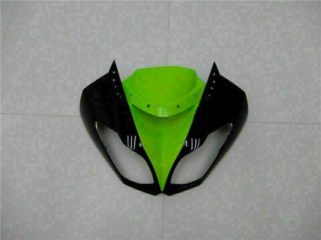 2009-2012 Black Green ZX6R Full Motorcycle Fairing Kits 2009-2012 Black Green ZX6R Full Motorcycle Fairing Kits