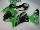 2009-2012 Black Green ZX6R Motorcycle Fairing Kits 2009-2012 Black Green ZX6R Motorcycle Fairing Kits