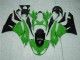 2009-2012 Black Green ZX6R Motorcycle Fairings 2009-2012 Black Green ZX6R Motorcycle Fairings