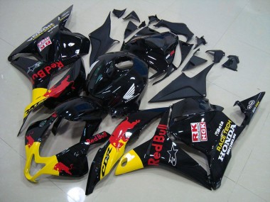 2009-2012 Black Red Bull CBR600RR Motorcycle Fairings