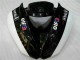 2009-2012 Black White 3M Touch4 ZX6R Motorcycle Fairing 2009-2012 Black White 3M Touch4 ZX6R Motorcycle Fairing