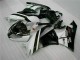 2009-2012 Black White 3M Touch4 ZX6R Motorcycle Fairings 2009-2012 Black White 3M Touch4 ZX6R Motorcycle Fairings