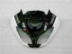 2009-2012 Black White 3M Touch4 ZX6R Motorcycle Fairings 2009-2012 Black White 3M Touch4 ZX6R Motorcycle Fairings