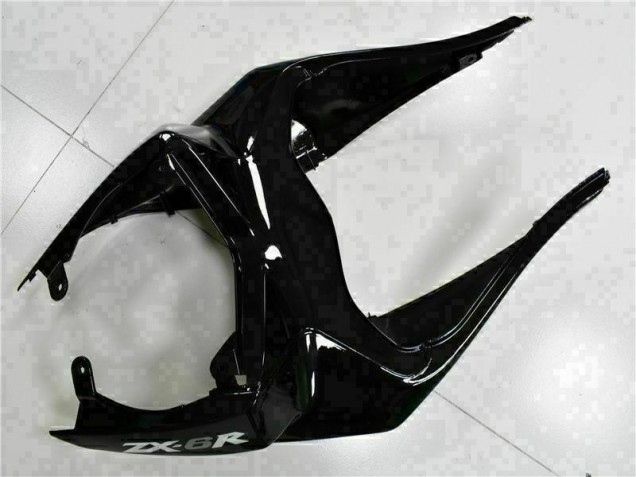 2009-2012 Black White Ninja ZX6R Motorcycle Fairings 2009-2012 Black White Ninja ZX6R Motorcycle Fairings