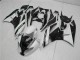 2009-2012 Black White ZX6R Motorcycle Fairings 2009-2012 Black White ZX6R Motorcycle Fairings