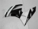 2009-2012 Black White ZX6R Motorcycle Fairings 2009-2012 Black White ZX6R Motorcycle Fairings