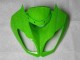 2009-2012 Green Black White 25 ZX6R Motorcycle Fairings 2009-2012 Green Black White 25 ZX6R Motorcycle Fairings