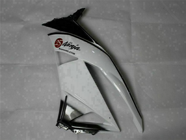 2009-2012 Green Black White 25 ZX6R Motorcycle Fairings 2009-2012 Green Black White 25 ZX6R Motorcycle Fairings