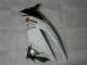 2009-2012 Green Black White 25 ZX6R Motorcycle Fairings 2009-2012 Green Black White 25 ZX6R Motorcycle Fairings
